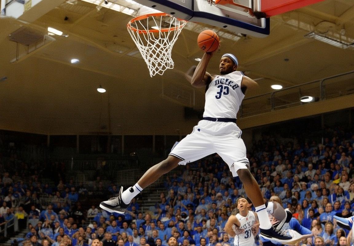 北卡杜克篮球巅峰对决：激情瞬间与经典回顾(图2)